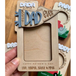 Fathers day Sublimation Photo frame