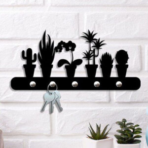 Flowerpot key holder