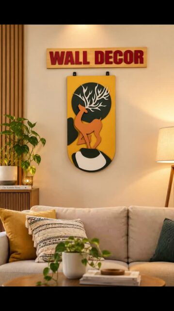 ✨ Turn empty walls into beautiful stories!
Handcrafted artistic wall décor, designed to add a unique touch to your space. 🦌🤎
📩 DM us for custom designs and bulk orders.
SuryaKriti #WallDecor #HomeDecor #LaserCutDesign HandcraftedWithLove HomeStyling MadeInIndia #customorder
#interiordesign